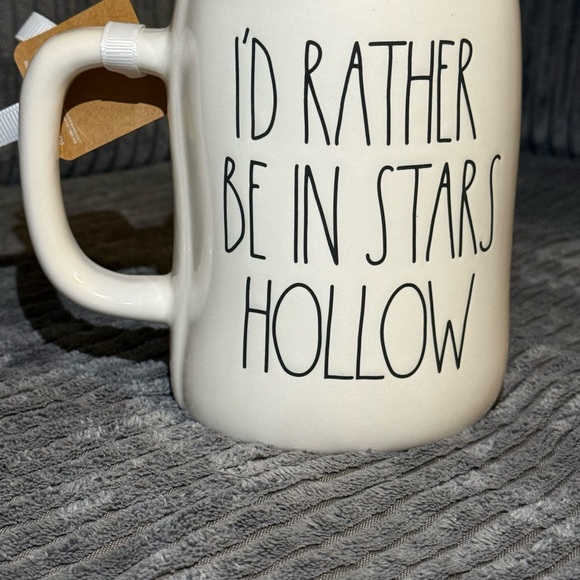 Rae Dunn x Gilmore Girls Mug with Pink Interior I’D RATHER BE IN STARS HOLLOW - Picture 2 of 8